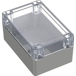 Foto van Tru components tc-10860824 universele behuizing 150 x 100 x 75 polycarbonaat lichtgrijs 1 stuk(s)