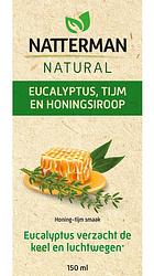 Foto van Natterman natural eucalyptus tijm en honingsiroop