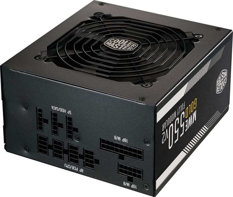 Foto van Cooler master mwe 550 gold-v2  full modular