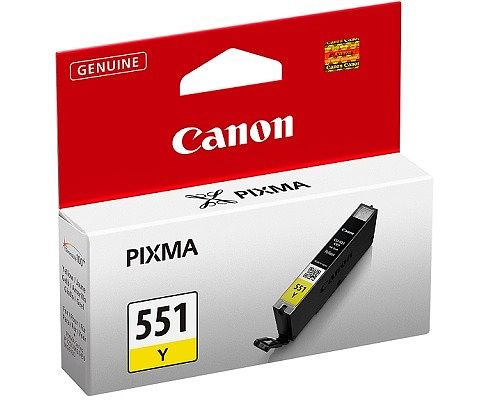 Foto van Canon cli-551 inkt geel