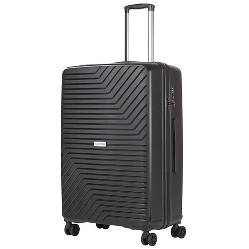 Foto van Carryon transport tsa reiskoffer - grote trolley 78cm - okoban - ykk ritsen - dubbele wielen - zwart