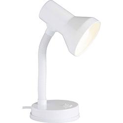 Foto van Brilliant junior tafellamp spaarlamp, gloeilamp e27 40 w wit