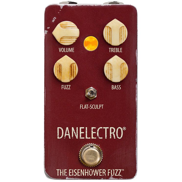 Foto van Danelectro the eisenhower fuzz effectpedaal