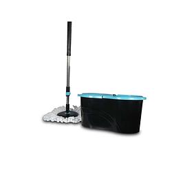 Foto van Shall mopset 3-in-1 spinning mop met 14 liter emmer