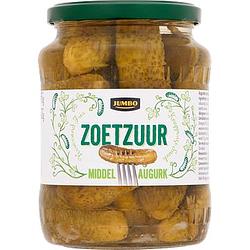 Foto van Jumbo middel augurk zoetzuur 360g