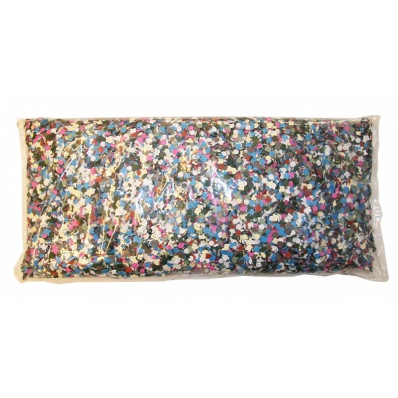 Foto van Confetti zak van 1 kilo multicolor - confetti