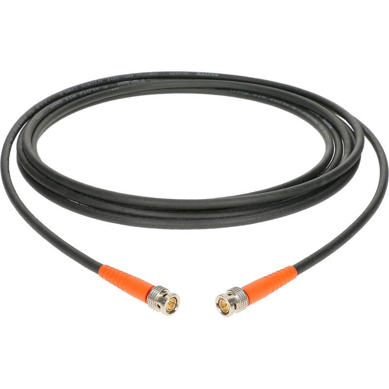 Foto van Klotz vu12l9dp0-0100 d&h bncpro plug uhd/4k videokabel oranje 1 meter