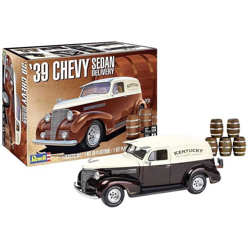 Foto van Revell 14529 1939 chevy sedan delivery auto (bouwpakket) 1:24