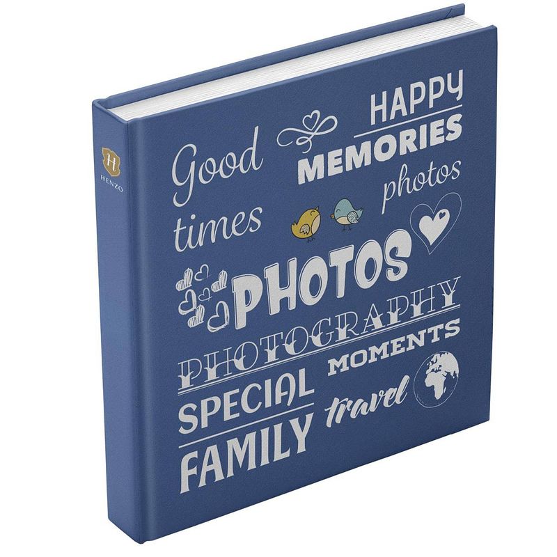 Foto van Henzo fotoalbum - fantasy wording - foto's - blauw