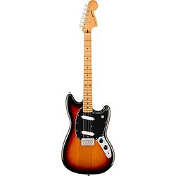 Foto van Fender player ii mustang mn 3-color sunburst elektrische gitaar