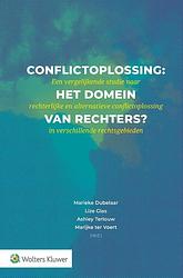 Foto van Conflictoplossing: het domein van rechters? - paperback (9789013165340)