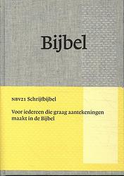 Foto van Bijbel nbv21 schrijfbijbel - hardcover (9789089124302)