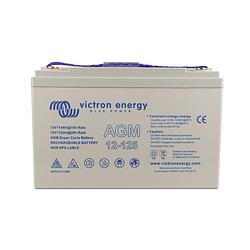 Foto van Victron energy agm super cycle 12v 125ah solar-accu 12 v 125 ah loodgel (b x h x d) 330 x 214 x 171 mm m6-schroefaansluiting onderhoudsvrij