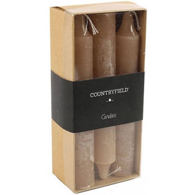 Foto van Countryfield kaarsen vela 14 cm wax 6 stuks