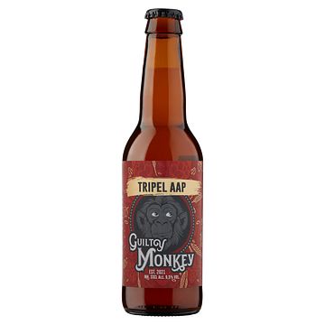 Foto van Guilty monkey tripel aap fles 330ml bij jumbo