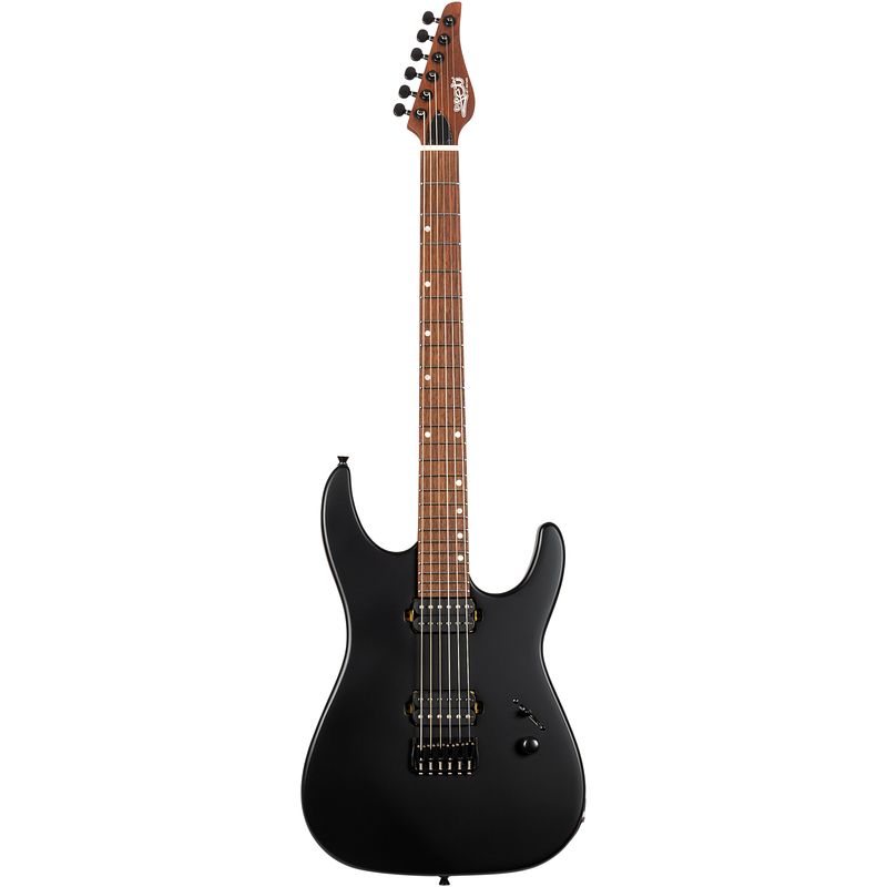 Foto van Jet guitars js-501 stygian satin black elektrische gitaar