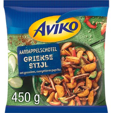 Foto van Aviko aardappelschotel grieks 450g bij jumbo