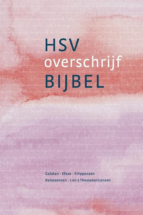 Foto van Hsv overschrijfbijbel - paperback (9789065395238)