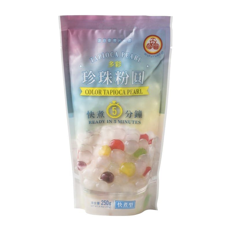 Foto van Bubble tea - rainbow - 250 g