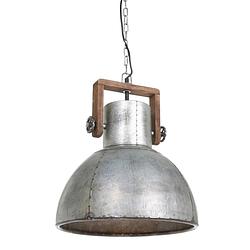 Foto van Light & living shelly hanglamp zilver