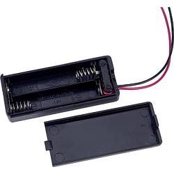 Foto van Tru components sbh421-1as batterijhouder 2 aaa (potlood) kabel