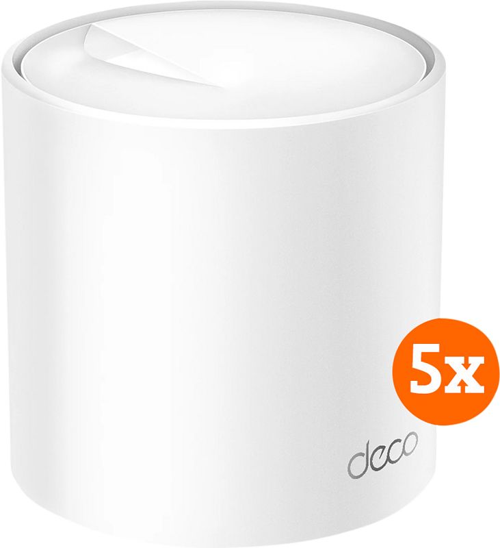 Foto van Tp-link deco x60 mesh wifi 6 (5-pack) - 2020