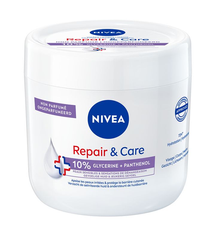 Foto van Nivea repair & care bodycream