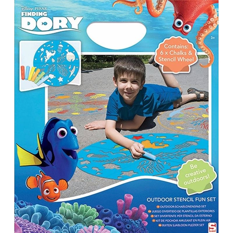 Foto van Disney finding dory stoepkrijt set