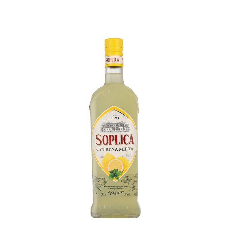 Foto van Soplica cytryna mieta 'scitroen-mint's 50cl wodka