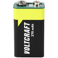 Foto van Voltcraft oplaadbare 9v batterij (blok) endurance 6lr61 nimh 8.4 v 270 mah 1 stuk(s)