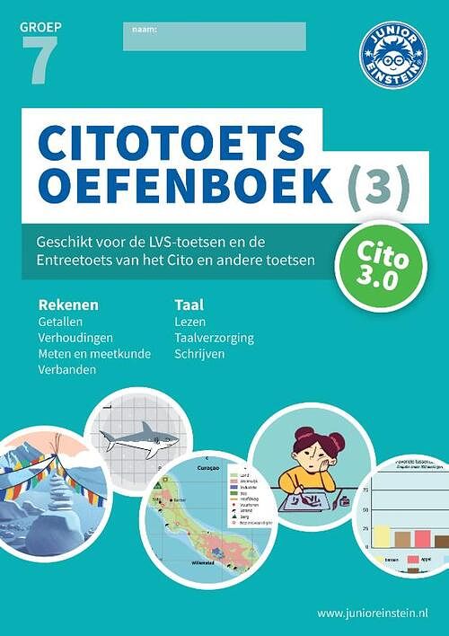 Foto van Citotoets oefenboek - paperback (9789493218048)