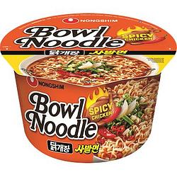 Foto van Nongshim instant noodles chicken spicy bowl 100g bij jumbo