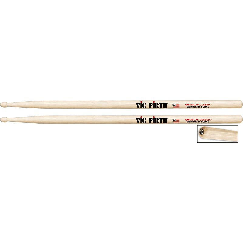 Foto van Vic firth american classic 5a kinetic force drumstokken