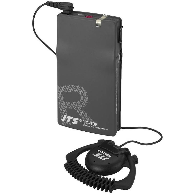 Foto van Jts tg-10r/1 headset microfoonontvanger zendmethode:radiografisch