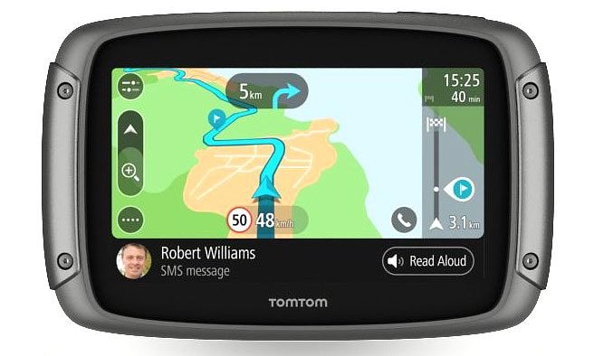 Foto van Tomtom rider 500 europa (motor) autonavigatie zwart