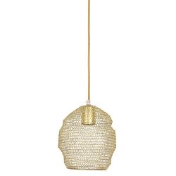 Foto van Light & living - hanglamp nola - 18x18x20 - goud