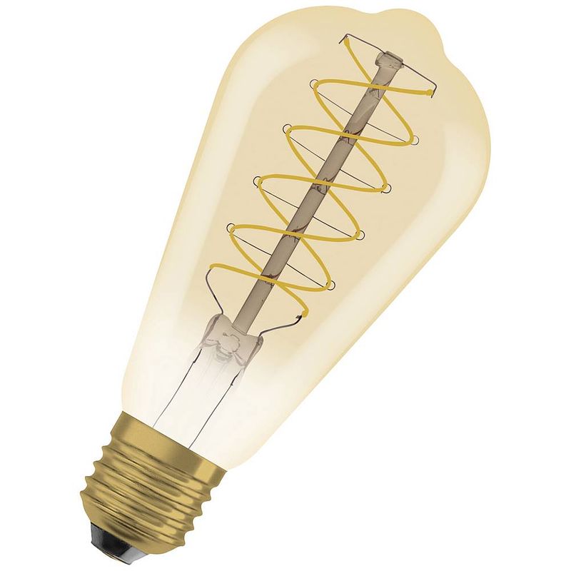 Foto van Osram 4058075761490 led-lamp energielabel f (a - g) e27 ballon 7 w = 48 w warmwit (ø x h) 64 mm x 64 mm 1 stuk(s)