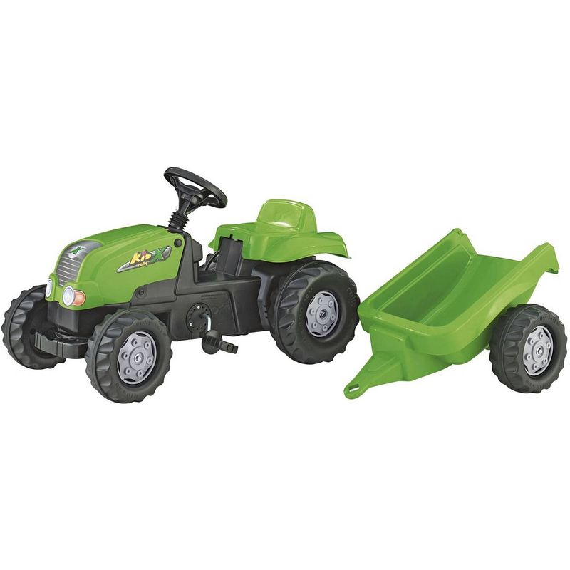 Foto van Rolly toys traptractor rollykid-x junior groen