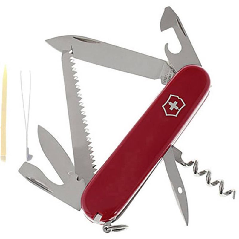 Foto van Victorinox camper 1.3613 zwitsers zakmes aantal functies: 13 rood