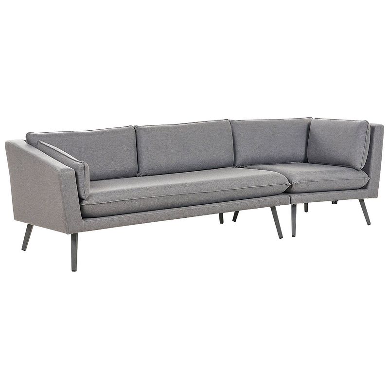 Foto van Beliani loretello - tuinsofa-grijs-polyester