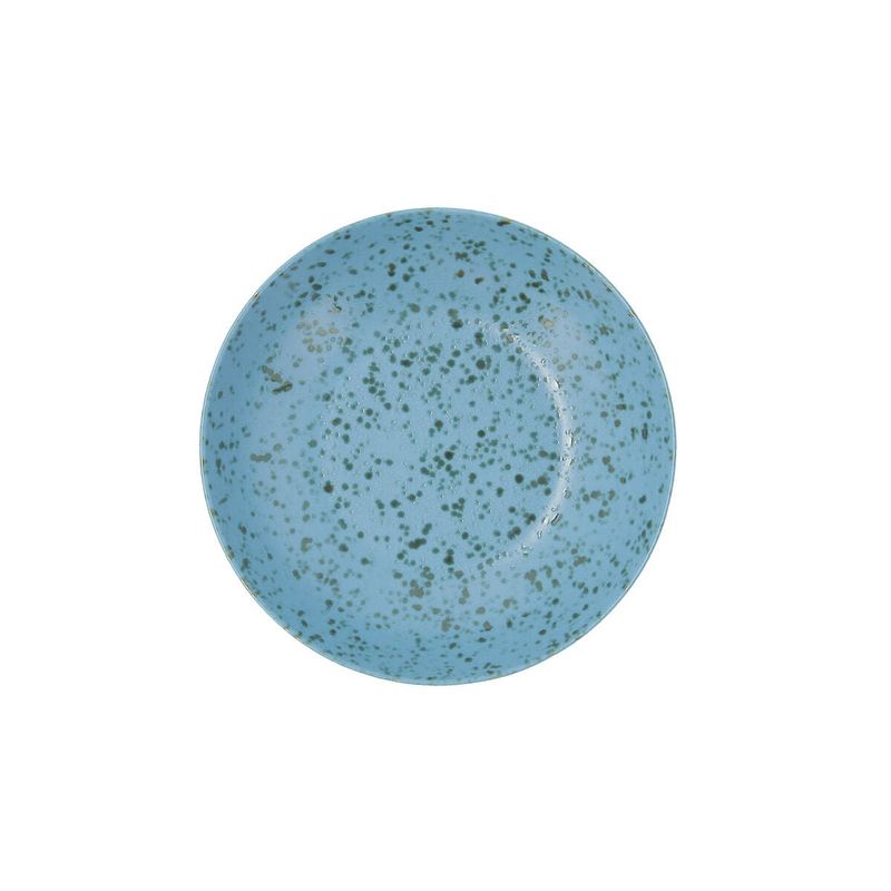 Foto van Diep bord ariane oxide keramisch blauw (ø 21 cm) (6 stuks)