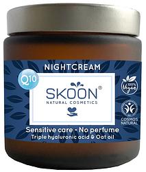 Foto van Skoon nightcream sensitive care - no perfume
