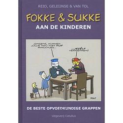 Foto van Fokke en sukke aan de kinderen