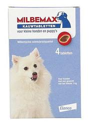 Foto van Milbemax ontworm kauwtabletten kleine honden & puppy's