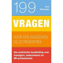 Foto van 199 vragen voor een succesvol selectiegesprek -