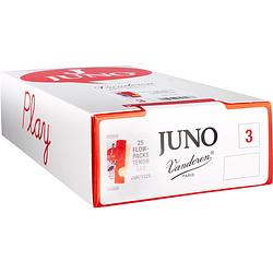 Foto van Vandoren juno jsr71325 saxophone ténor 3 rieten voor tenorsaxofoon (25 stuks)