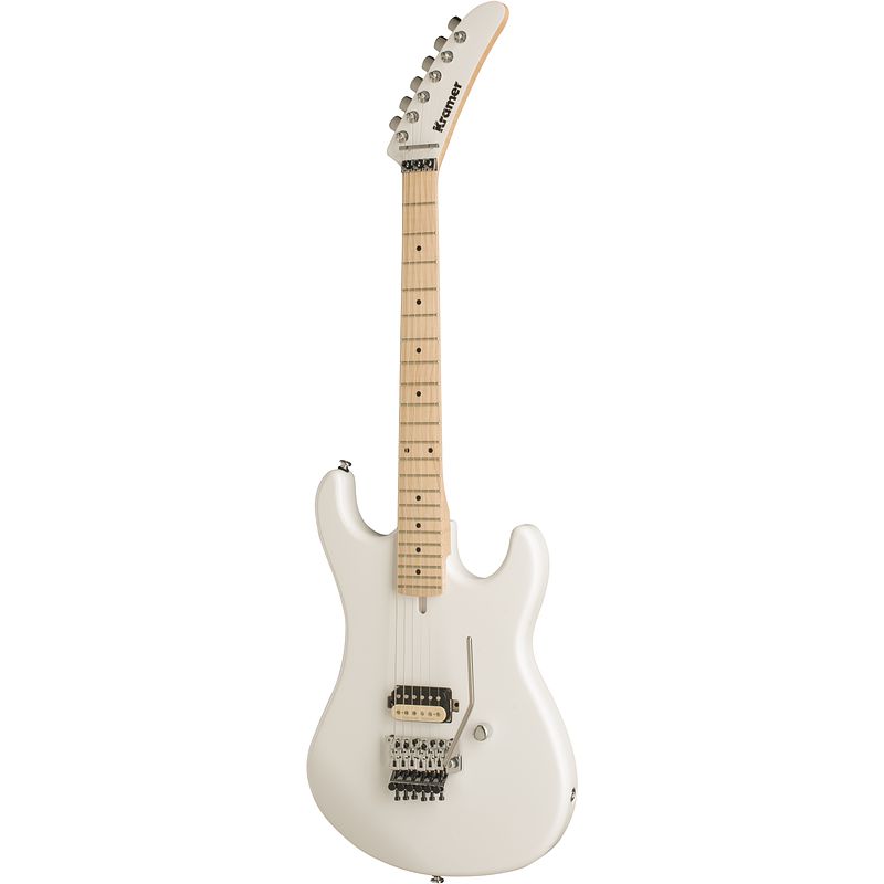 Foto van Kramer guitars original collection the 84 matte white elektrische gitaar