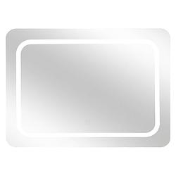 Foto van 4goodz simple smart spiegel rechthoek met led verlichting 65x49 cm