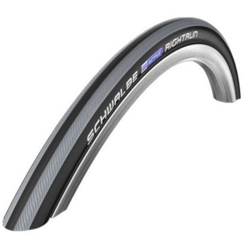 Foto van Schwalbe buitenband rightrun 24 x 1.00 (25-540) zwart/grijs