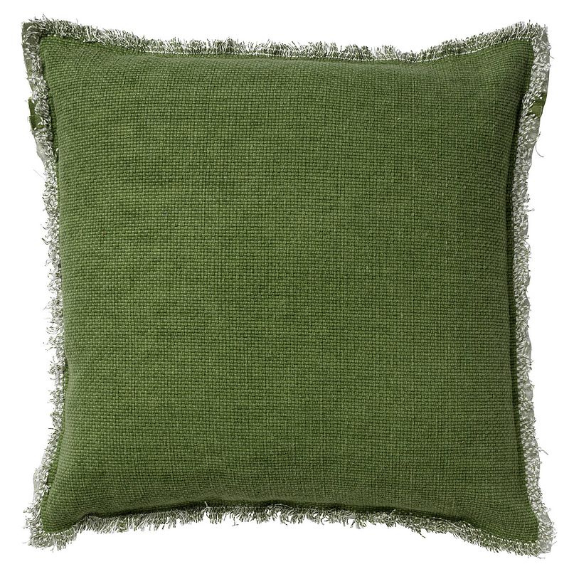 Foto van Dutch decor burto - kussenhoes van katoen calliste green 60x60 cm - groen - groen